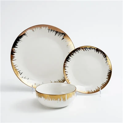 Electroplated Gold Table Set 1